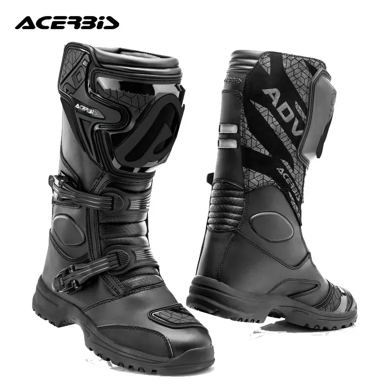 

NEW2023 Acerbis Racing Boots Motorboats Enduro Motorcyclist Bota Rubbe Country Off-road Bottas Professional Field Boot Racing Bo