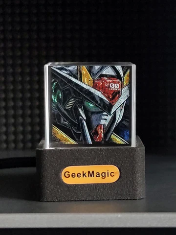 GeekMagic GIFTV Настольные часы пластик белый