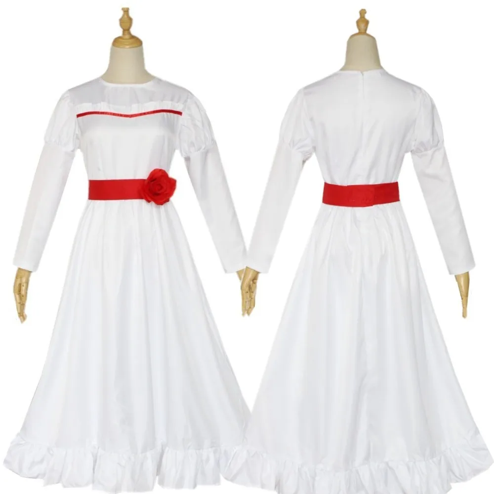 

White Witch Dress Halloween Scary Costume Witch Vampire Gothic Dress Ghost Dresses Up Party Cosplay Clothing For Women