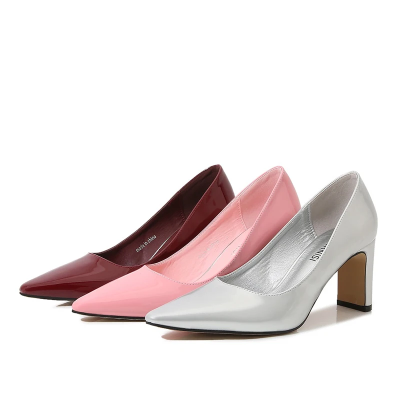 

Women Pumps High Heels Classics Fashion Design Leather Lady Office Dress Party Wedding Business Heels Shoes For Women 2022