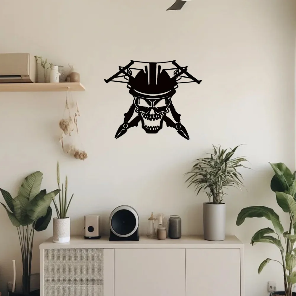 Декор в виде пещеры черепа Lineman: элегантный металловерк для плохой собаки.