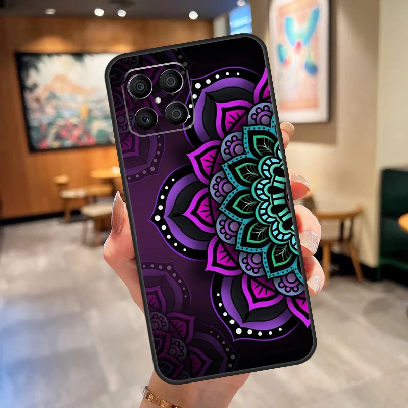 Чехол с цветочной мандалой для Huawei P30 Pro P50 P20 P40 Lite P Smart 2019 Nova 5T Honor 50 X7 X8 X9 |