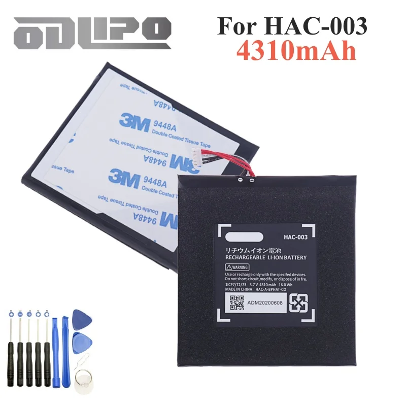 Аккумуляторы HAC-003 4310 мА·ч 3 7 В литийионные для Nintendo Switch