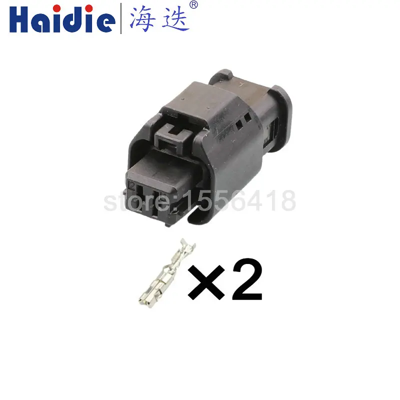 1-100 комплектов, 2-контактный разъем 1801175-1 HP/HP SL, автомобильный герметичный разъем, разъем датчика