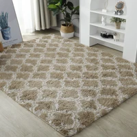 Fluffy Carpets Morden Home Decor Long Plush Mars Floor Non-slip Rugs Children Play Mats Sofa Living Bedroom Bedside Mat