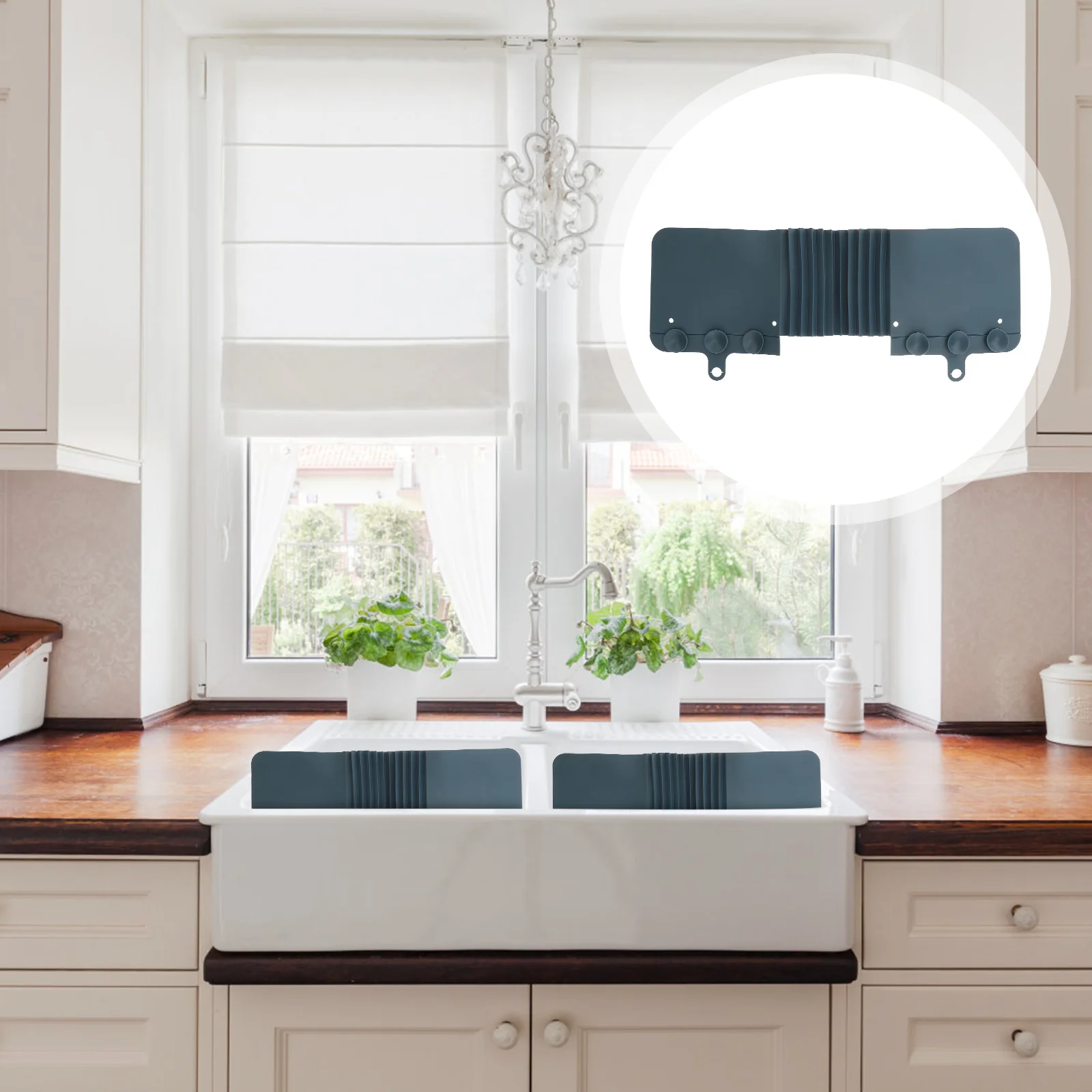 

Guard Sink Water Kitchen Protector Splashs Splashingshoweranti Basin Guards Board Splatter Proof Suction Dam Retaining Plate