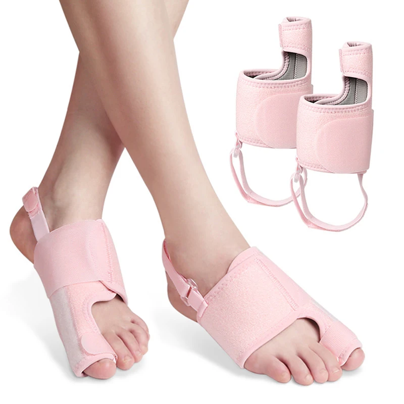 

1Pair Bunion Splint Big Toe Straightener Corrector Adjustable Hallux Valgus Correction Orthopedic Supplies Pedicure Foot Care