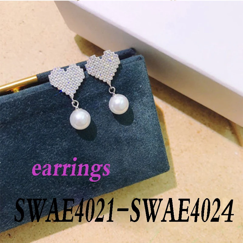 

2020 New Fashion Exquisite S925 High Quality Earrings For Girlfriend Memorial Classic Jewelry Gift E4021-E4024