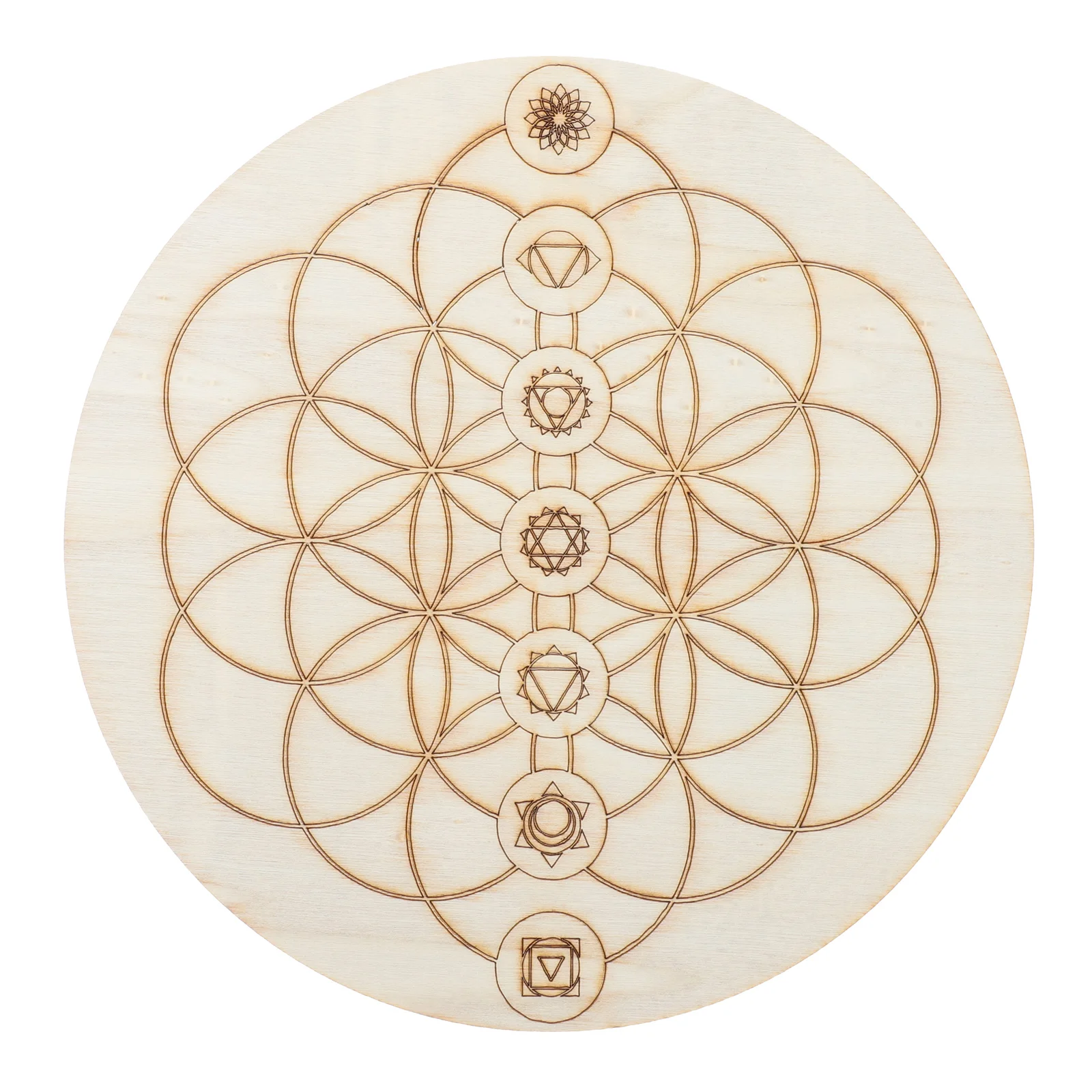 

Crystal Board Grid Base Pendulum Wooden Wall Stonesmandalaballsdisplay Alphabetshelf Cube Sacred Metatrondowsing Coasters Wood