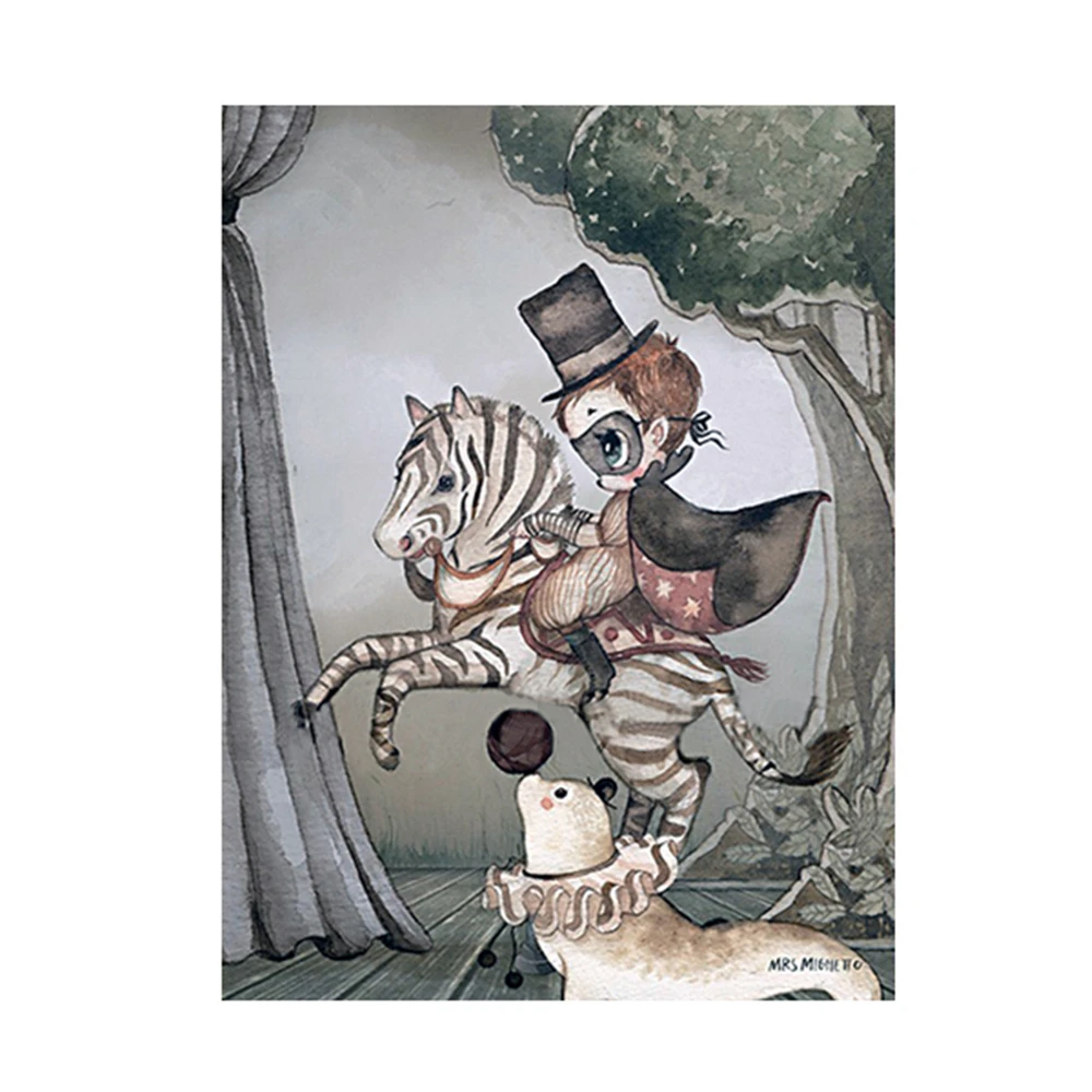 

Rabbit Boy And Girls Cartoon Angel Printed 11CT Cross Stitch Full Kit DIY Embroidery DMC Threads Painting work Sales
