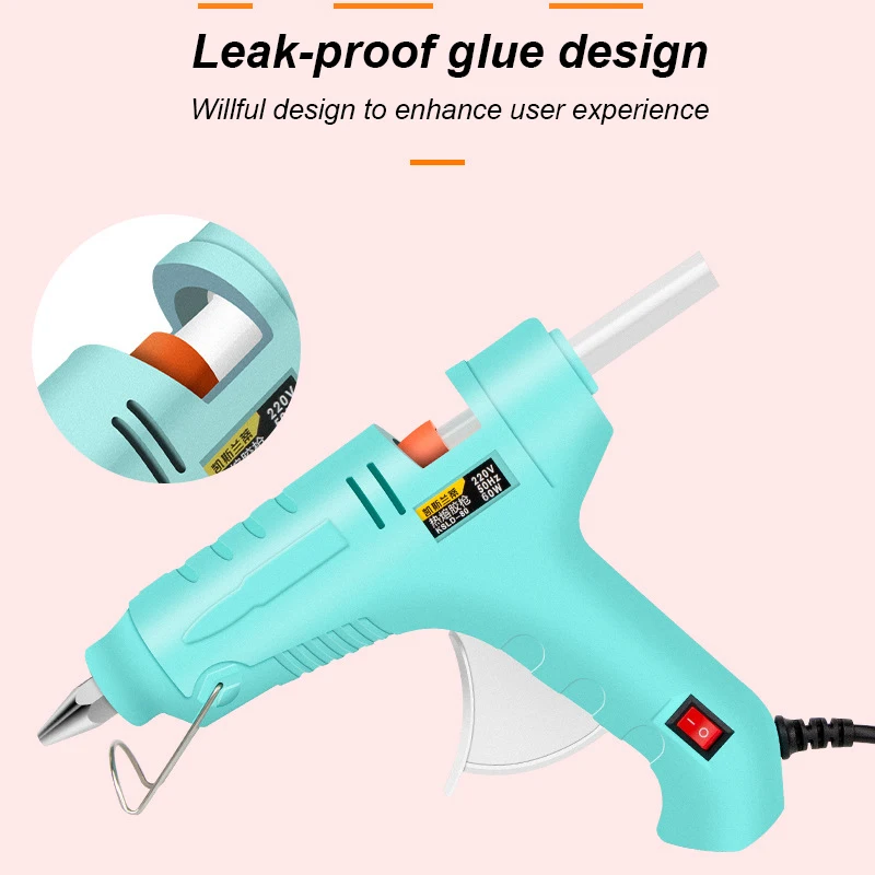 

Small 20W/60W Household Constant Temperature Hot Melt Glue Gun DIY Manual Glue Gun Big Glue Stick Hot Melt Gun