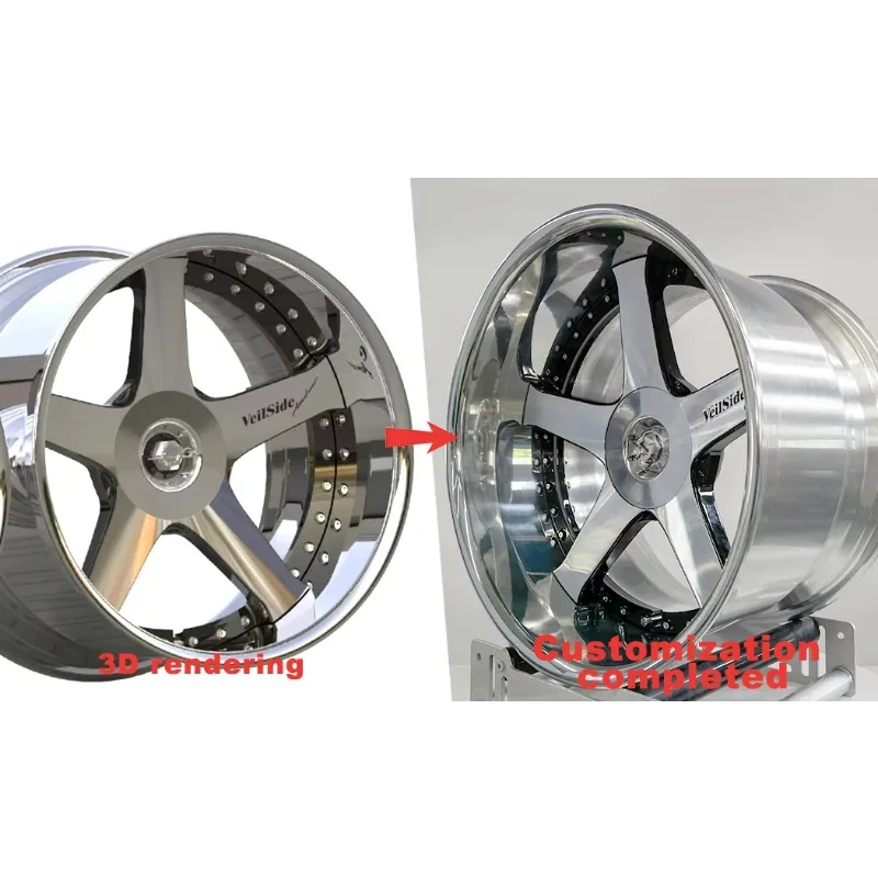 Кованые диски 2026 Wheel 2, составные, 5X112, 3-составные, вогнутые, 5 спиц, для BMW G82 Corvette, 5X120, 5X114.3, BC Forged Wheels, 19, 20, 21 дюймов (art.: 3920d8819babe) - 3920d8819babe