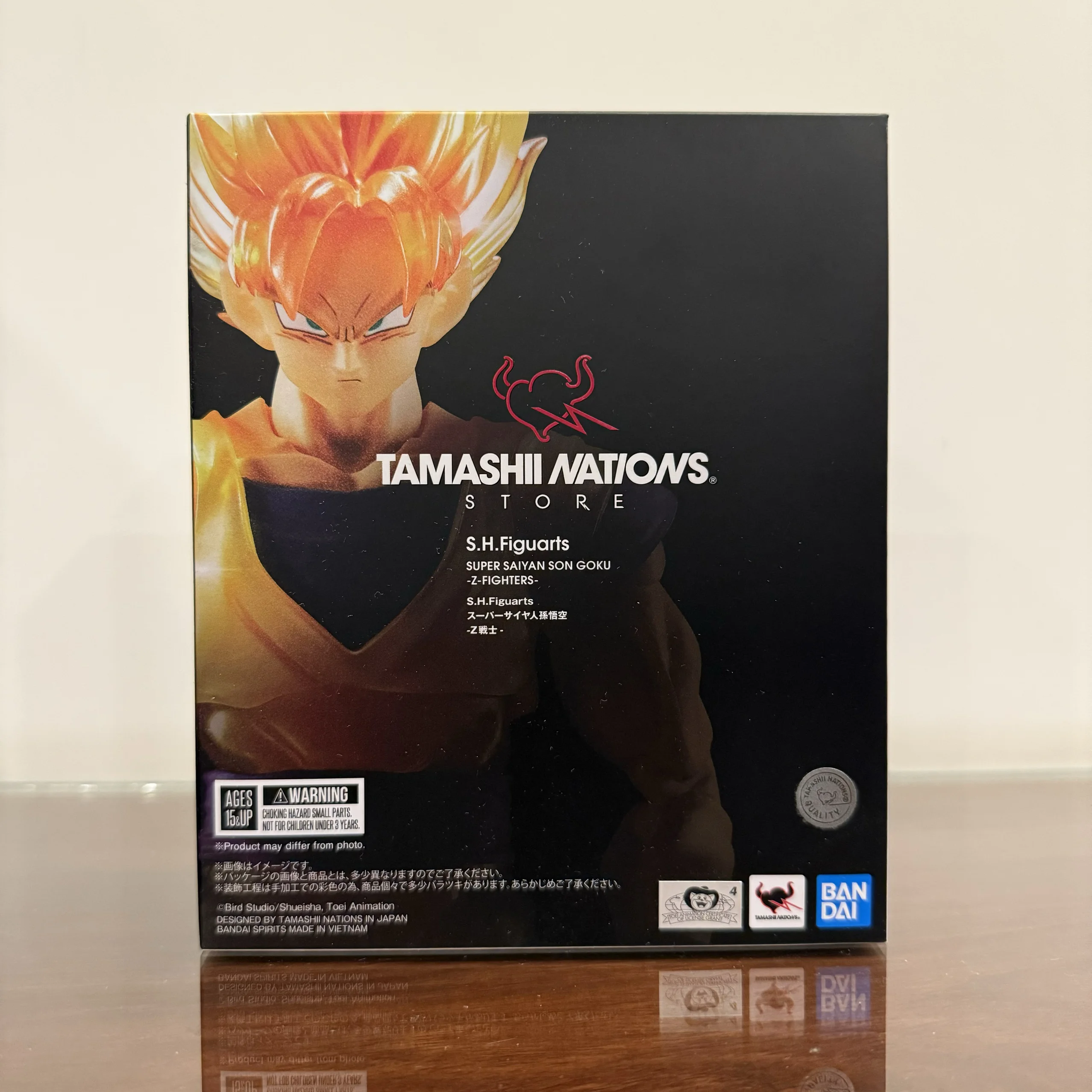 Оригинальный Bandai Dragon Ball Z TAMASHII NATIONS STORE S.H.Figuarts Super Saiyan Son Goku коллекция моделей
