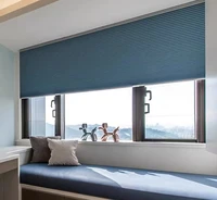 Window Blind Honeycomb Blackout Cellular Shades Cordless Roller for Windows Thermal Insulating Nonwoven Fabric Custom