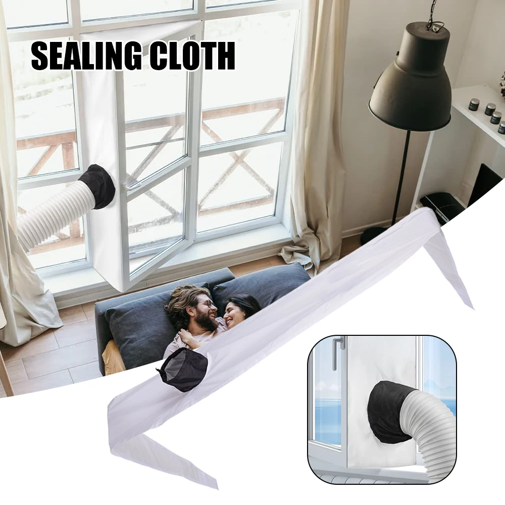 

Waterproof Window Seal for Portable Air Conditioner Tilting Sloping Windows Easy to Install Double Protection SEC88