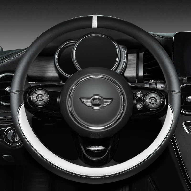 

Чехол на руль из искусственной кожи, Аксессуары для салона автомобиля MINI COOPER S JCW ONE F54 F55 F56 F60 R60 R61, Стайлинг автомобиля