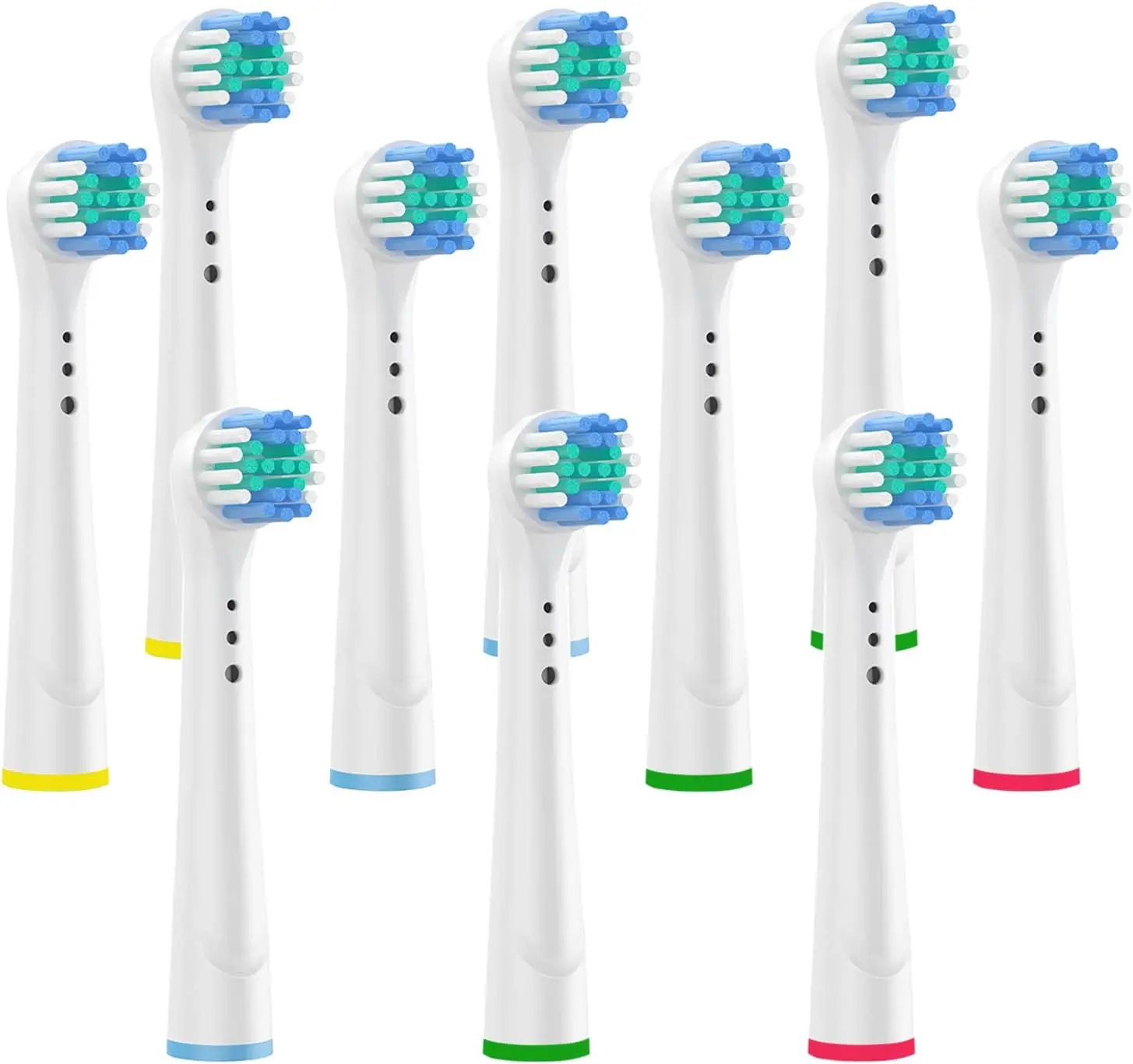 

20PCS Brush Heads Compatible with Oral B Electric Toothbrush Head p2/4000/3757/d12/3766 Braun replacement head universal