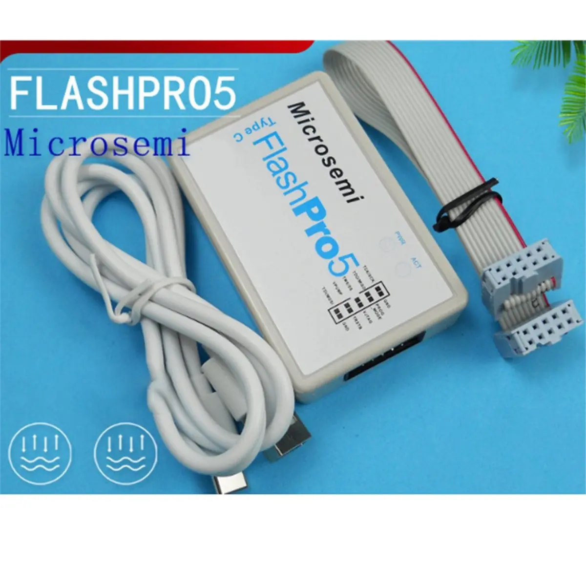 Фото SWXF Flashpro5 Downloader, программатор Actel, эмулятор Burner, Flashprolite для Win7/8/10/11 с портом Type-C, замена FLASHPRO4 3 №4