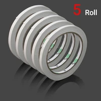 5 rolls 8m double sided tape white strong ultra self adhesive 0 8mm width double sided tapes paper school office supplies