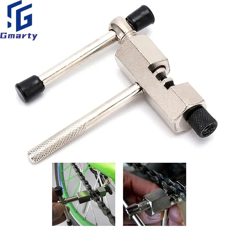 

Инструмент для выжимания велосипедной цепи, из нержавеющей стали твердая цепная пила, сплиттер, резак, инструмент для ремонта велосипеда