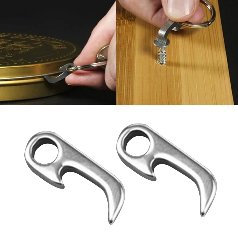 

Bottle Opener Keyring Stainless Pocket Small Beer Opener Keyring Mini Bottle Opener Keychain for Home Party Beer Lover