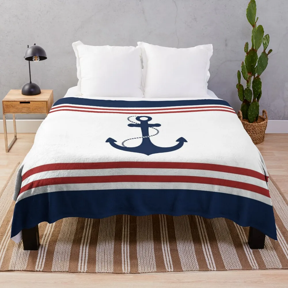 

Теплое одеяло с морским якорем