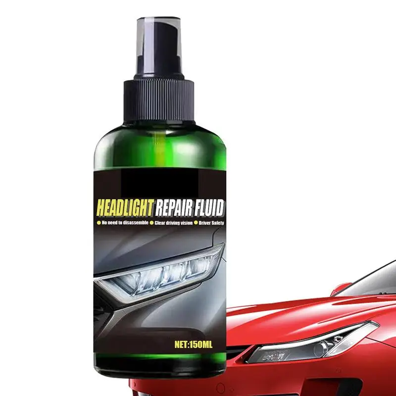 

Headlight Restoration Liquid 150ml Cleaning Wipes For Car Light Cleaner Restore And Protect Your Headlights In Minutes Car