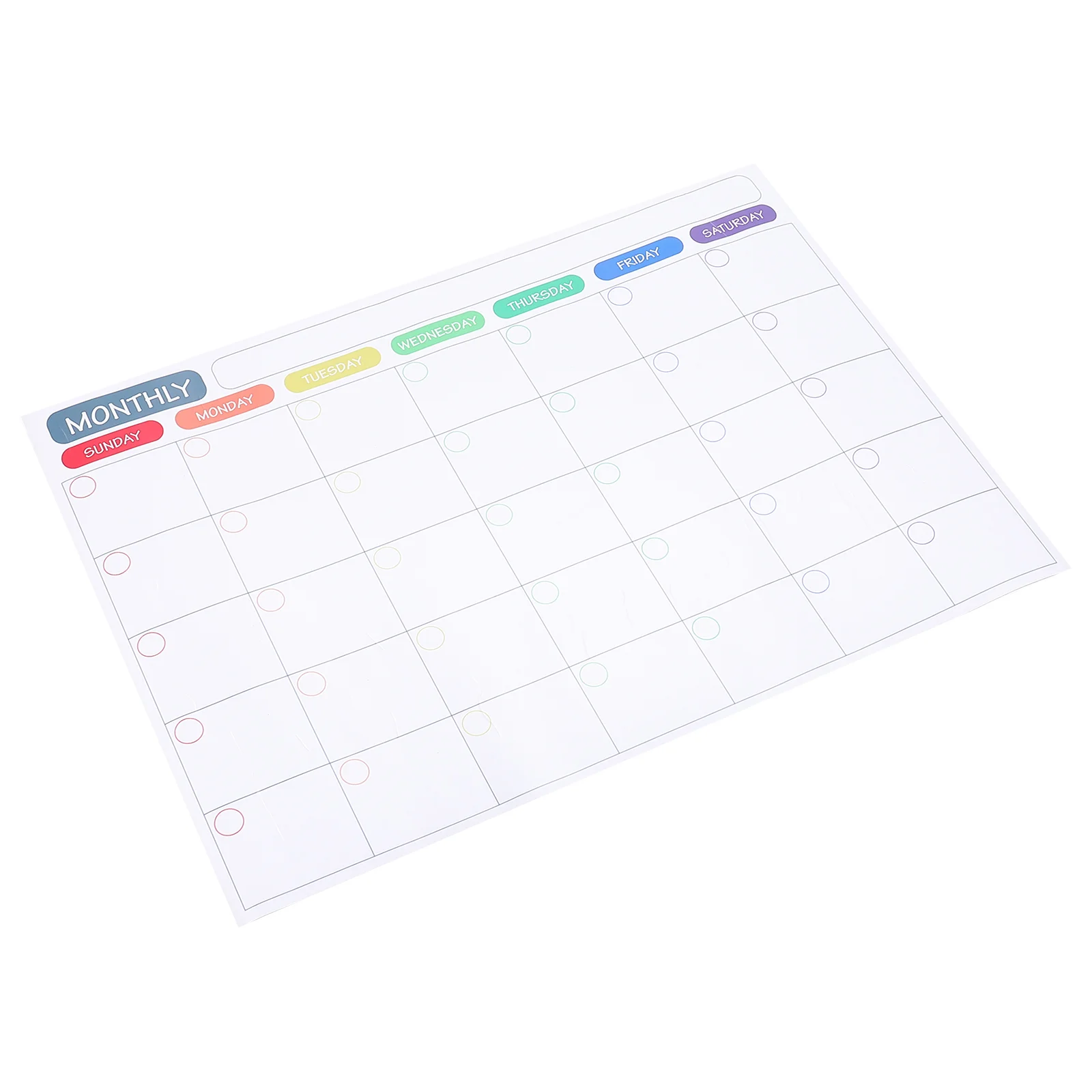 

Magnetic Dry Erase Calendar Fridge Planning White Board Monthly Whiteboard