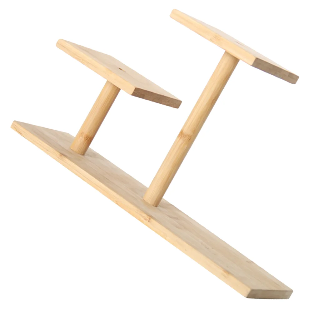 

Storage Shelf 3 Tier Stand Bamboo Table Indoor Stands Window Garden Pots Outdoor