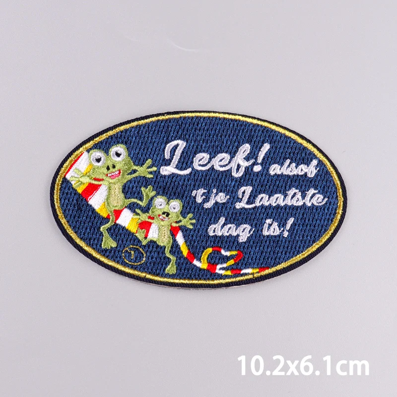 5 шт. патчи для одежды с вышивкой