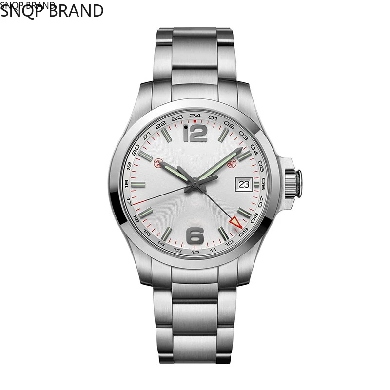 

mens watch concas quartz whtie dial steel strap