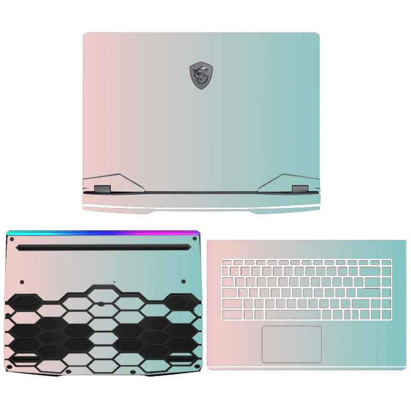 Наклейки для ноутбука MSI GE66 GL66 GS66 GF66 MS-1581 2021