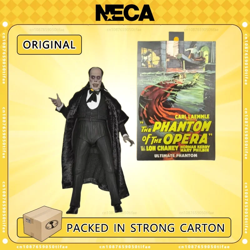 NECA Toys The Phantom Of Opera With Lon Chaney Ultimate 7'' Фигурка Оригинальная аниме-кукла Модель