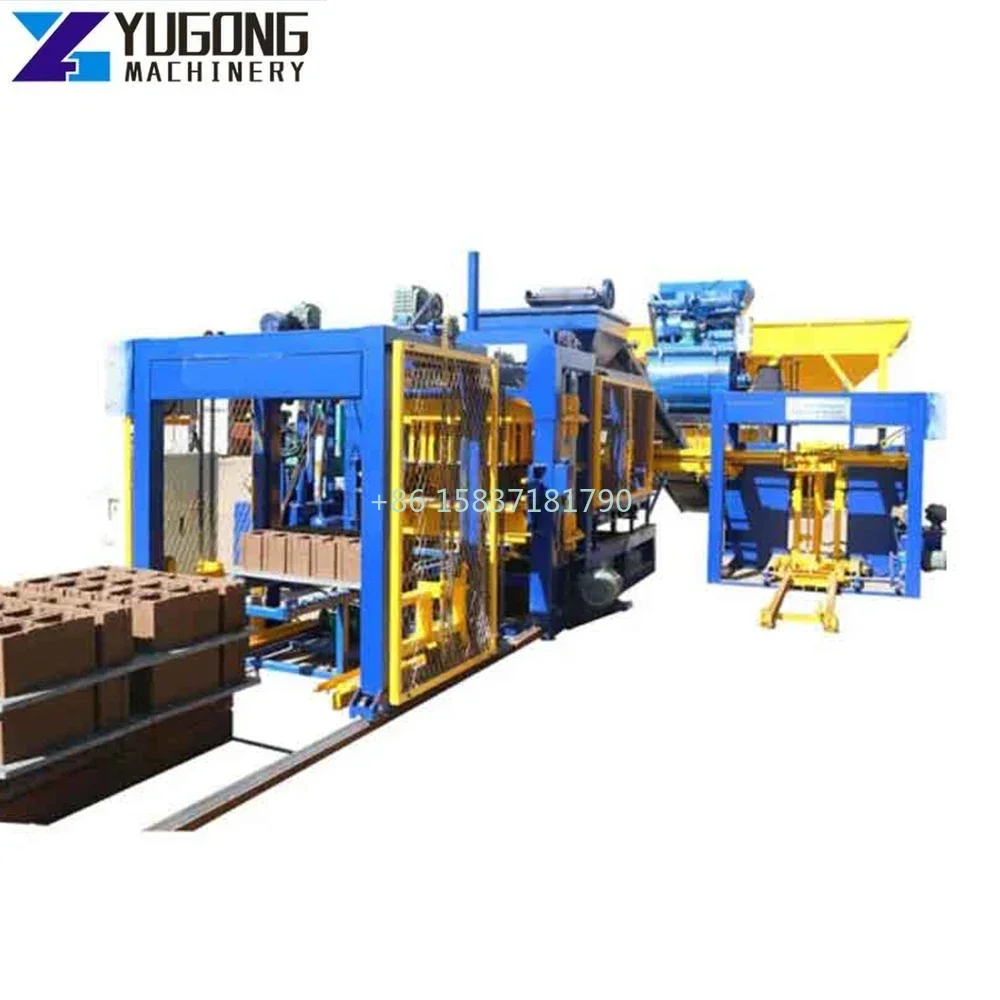 Высокоэффективная машина для производства бетонного кирпича Цена QT4-25