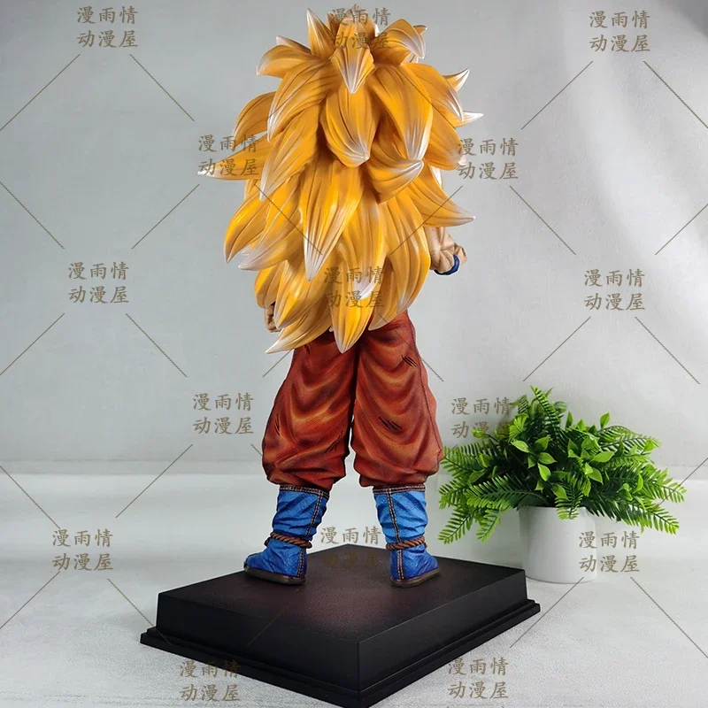 Фото Новая фигурка JT Studio SSJ3 Goku Dragon Ball, аниме 54 см, фигурка Сон Гоку, статуя из ПВХ, коллекция моделей, игрушки, Рождественский подарок на складе №5