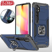zgbba magnetic ring car holder case for xiaomi mi poco f3 x3 nfc m3 pro 5g shockproof phone cover for xiaomi note 10 pro lite
