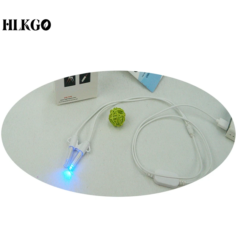 

2023 HLKGO New Product UV+Blue Light Physical Laser Therapy Device Chronic Rhinitis Sinusitis Nose Disease