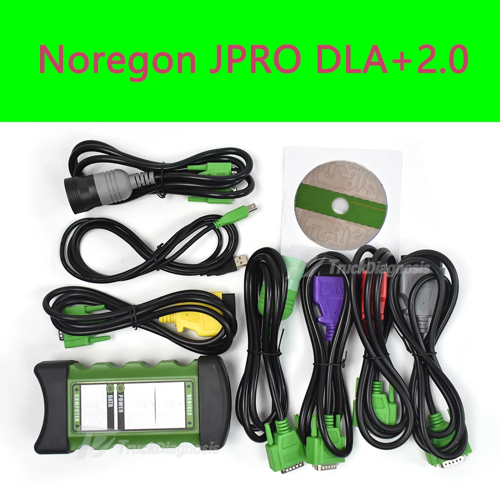 Новинка 2023, программное обеспечение для тяжелых условий эксплуатации, сканер для грузовиков, диагностический инструмент для автотранспорта Noregon JPRO для + 2,0, интерфейс для дизельного двигателя
