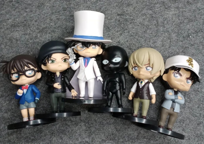 

6pcs/set Anime Detective Conan Model Figure Toys