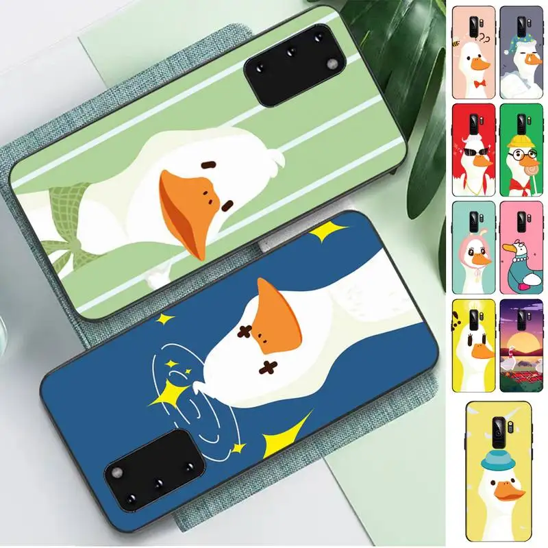 

Duck Goose Phone Case for Samsung S10 21 20 9 8 plus lite S20 UlTRA 7edge