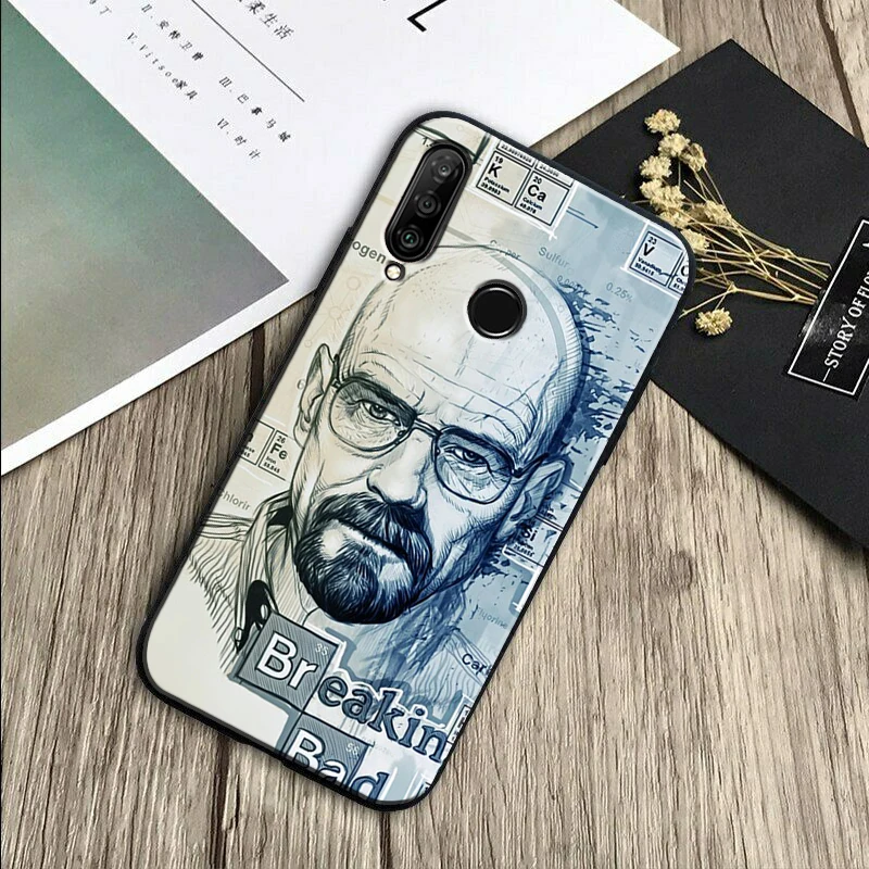 Чехол Breaking Bad для Huawei Nova Y91 Y61 Y90 Y70 Y60 Y72 12s 12i 11i 7i 8i 9 10 SE P60 Pro P30 P40 Lite