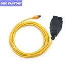 E-SYS Кабельное кодирование кабель ENET OBD2 кодирование диагностический кабель данных для BMW F-серии ICOM для BMW Ethernet Easy Plug