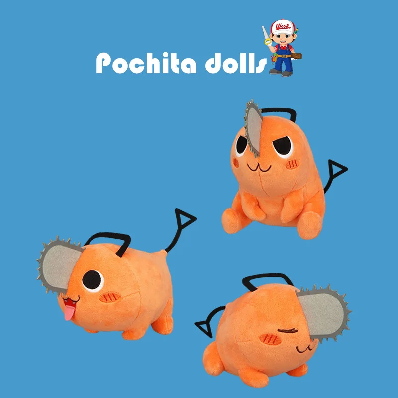

2023 Chainsaw Man Pochita Plush Toy Kids Anime Chainsaw Dog Monsters Dolls Baby Boys Girls Popular Toys Children Birthday Gifts