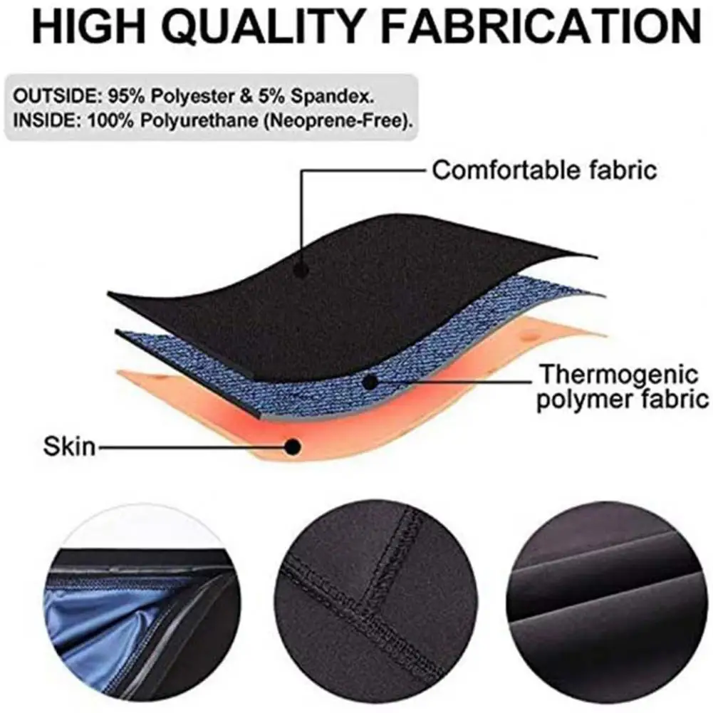 Топ-футболка для похудения и потери веса с круглым вырезом |