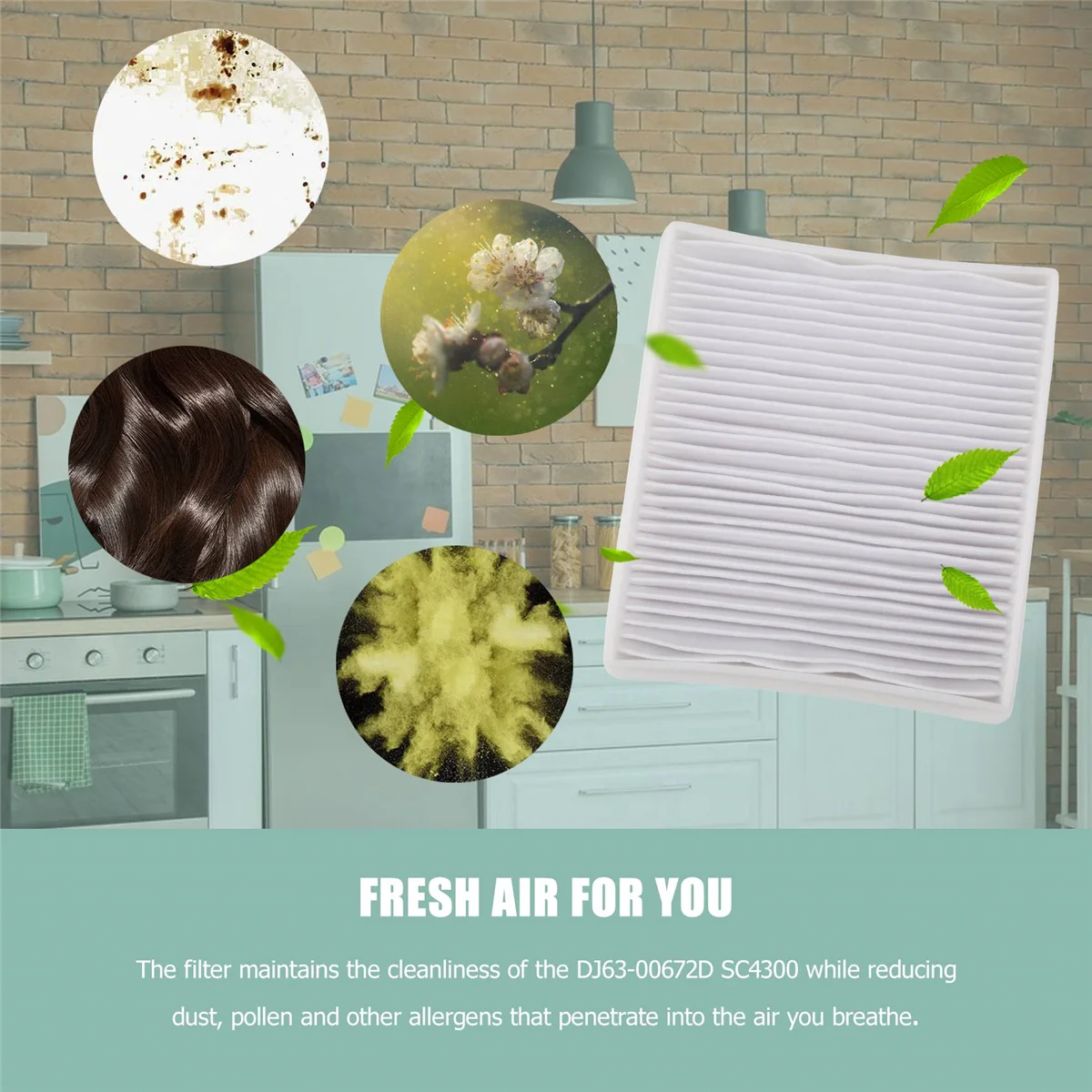 1 шт. фильтр от пыли H11 НЕРА + комплект голубых фильтров Для Samsung SC4300 SC4470 VC-B710W...