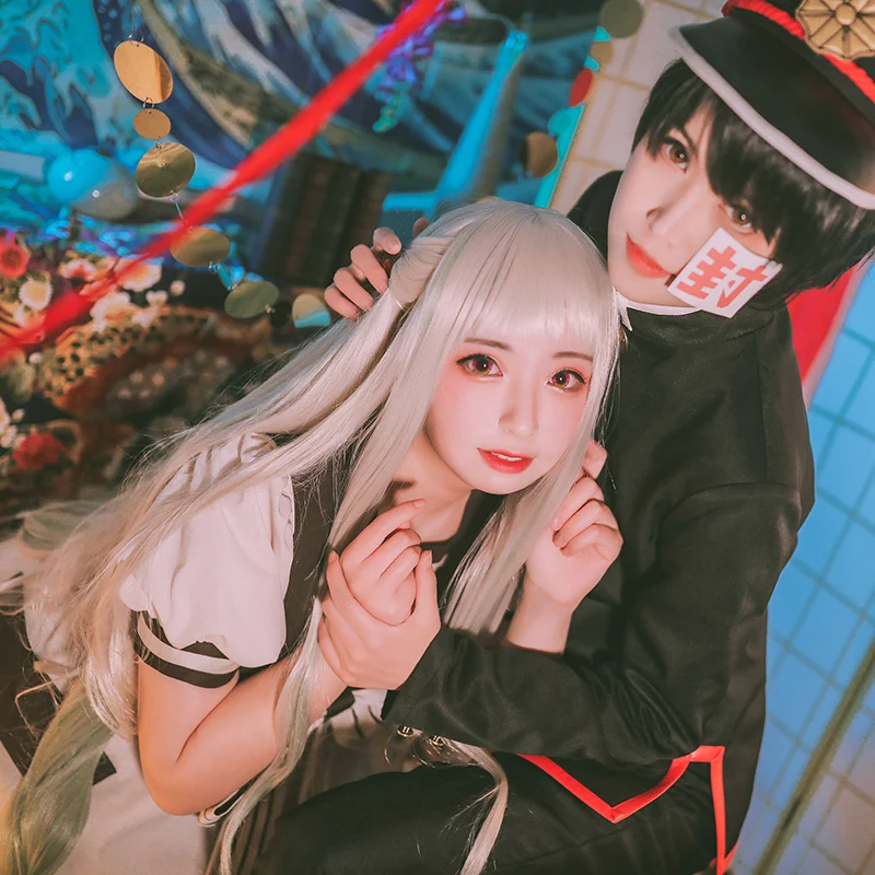 UWOWO Nene Cosplay Toilet-Bound Hanako Kun Costume Jibaku Shounen Hanako Kun Nene Yashiro Dress Cute Girls Dresses