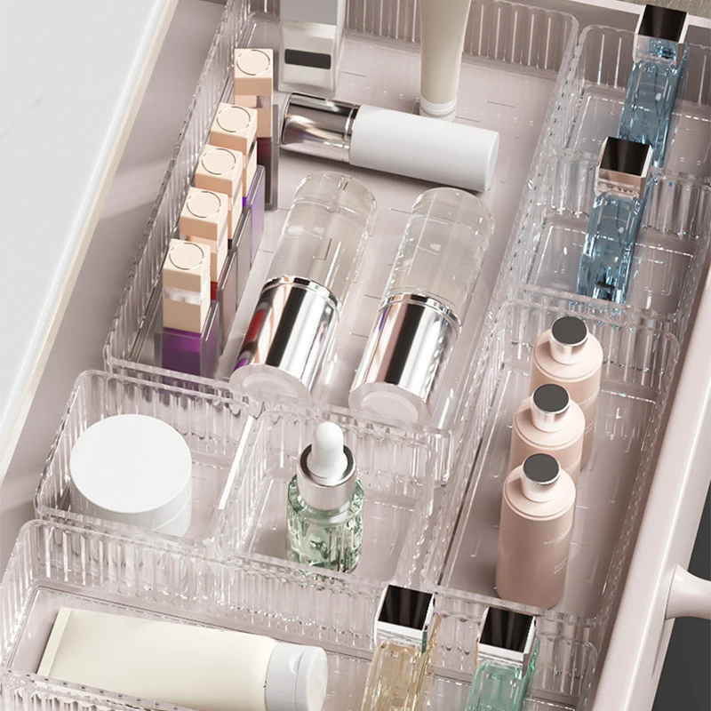 Прозрачный Пластиковый Органайзер Для Хранения Набор Стола И Ящиков Ящик