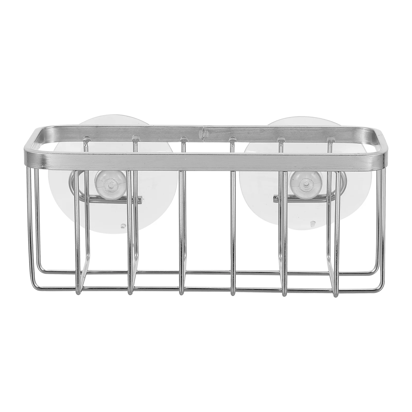 

Sponge Drainer Stainless Steel Holder Metal Storage Rack Sink Racks Organizer Kitchen Drying Shelf Suction Cup