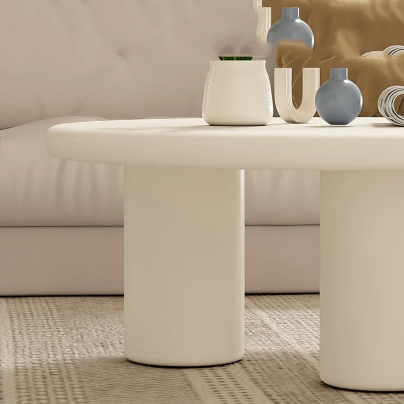 Круглый роскошный журнальный столик современный дизайн минималистичный