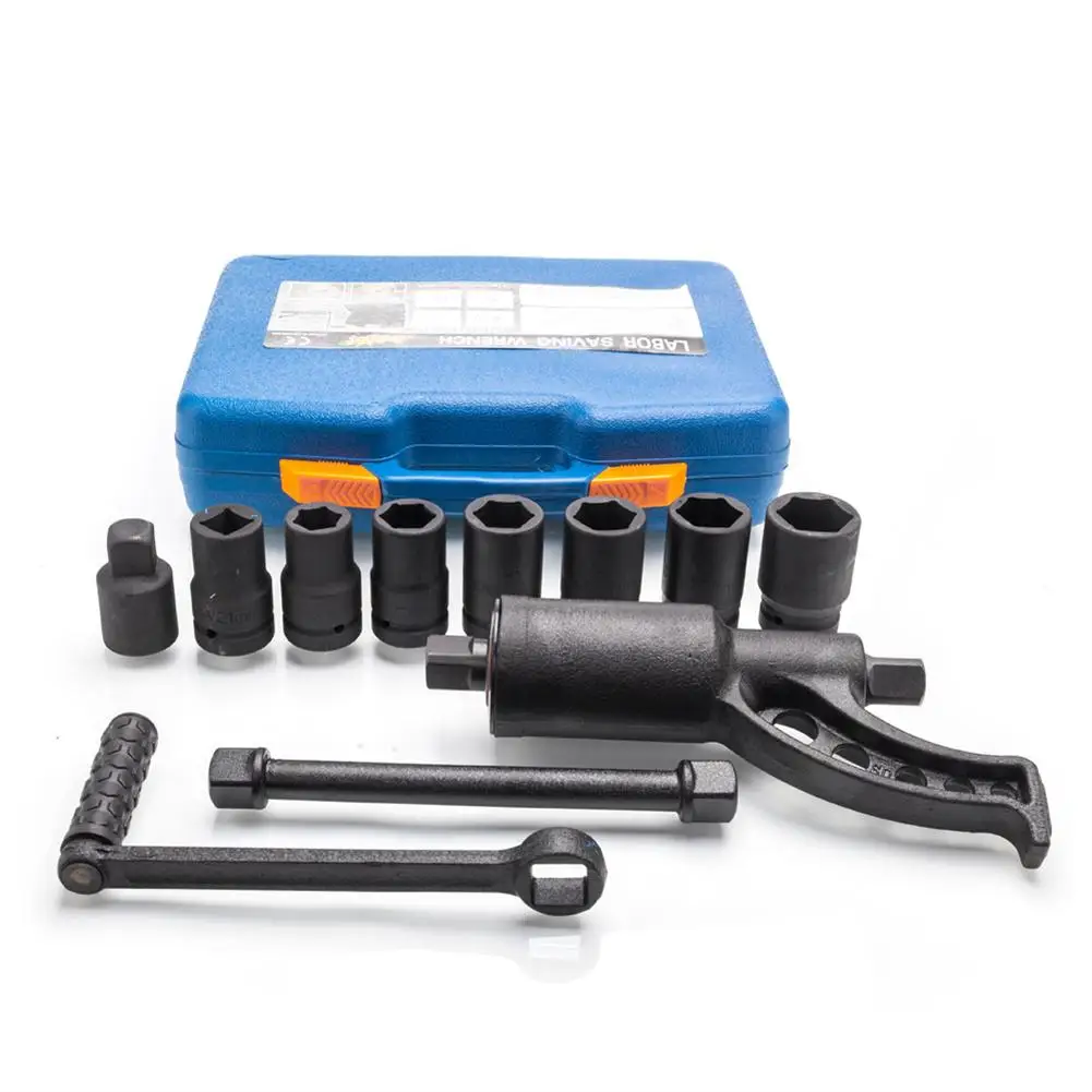 

8pcs Torque Multiplier Set Portable Labor Saving 58 Heavy Duty Wrench Sockets Set For Cars Trucks Buses Rvs
